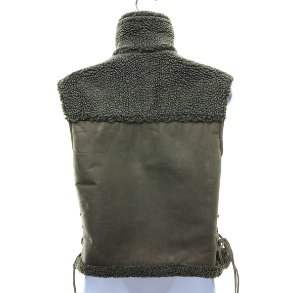 Wilsons Conservation by Robert Comstock Leather Vest Women‘s S Brown - Picture 9 of 13